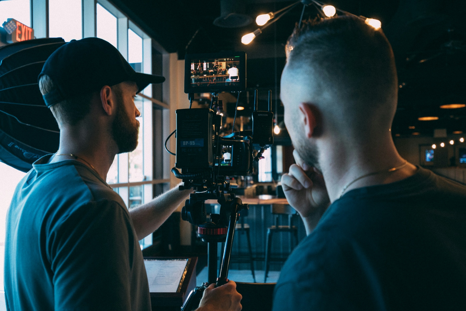 Professional videographer filming cinematic video production for events and brands — ProShoot.io